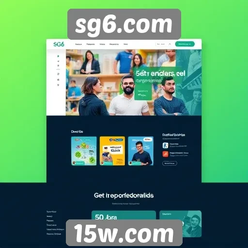 Novo design de sg6.com melhora experiência do usuário